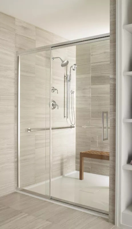 Semi-Frameless Shower Doors